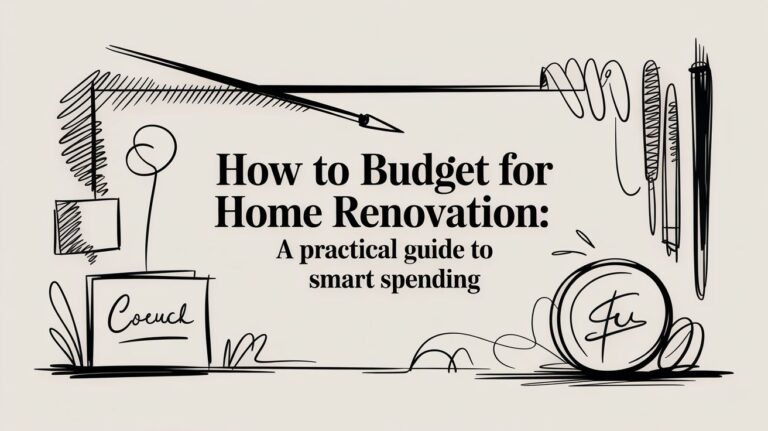 How to Budget for Home Renovation: A practical Guide to smart spending
